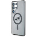 Karl Lagerfeld Button Karl & Choupette Heads Printed Logo MagSafe Samsung Galaxy S25 Ultra case 