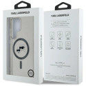 Karl Lagerfeld Button Karl & Choupette Heads Printed Logo MagSafe Samsung Galaxy S25 Ultra case 