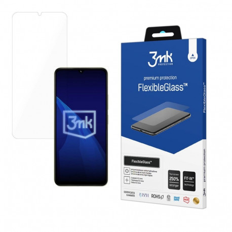 Hybrid glass 3mk FlexibleGlass™ on Xiaomi Redmi 14R 5G