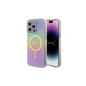 Guess IML Iridescent MagSafe case for iPhone 15 Pro - pink