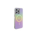 Guess IML Iridescent MagSafe case for iPhone 15 Pro - pink