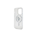 Karl Lagerfeld Karl&Choupette Glitter MagSafe case for iPhone 15 Pro - transparent