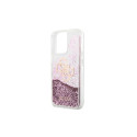 Guess GUHCP13XLG4GPI iPhone 13 Pro Max 6,7" różowy/pink hardcase 4G Big Liquid Glitter