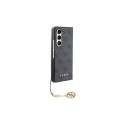 Guess GUHCZFD5GF4GGR F946 Z Fold5 gray/gray hardcase 4G Charms Collection