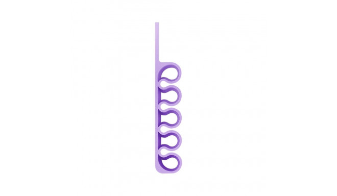 Silicone office organizer - purple