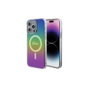 Guess IML Iridescent MagSafe case for iPhone 15 Pro - black
