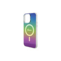 Guess IML Iridescent MagSafe case for iPhone 15 Pro - black