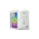 Guess IML Iridescent MagSafe case for iPhone 15 Pro - black