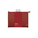Uniq Lyon Waterproof RPET case for a 14" laptop - red