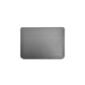 Guess Saffiano Triangle Logo case for a 16" laptop - silver