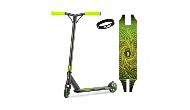 Trikitõukeratas SOKE PRO, must-kollane-neon