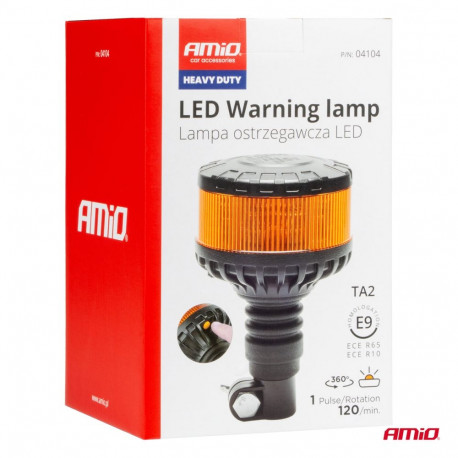 LED vilkur16 ledi, oranž 12/24V