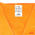 Ohutusvest oranz, XXL, 100% polüester