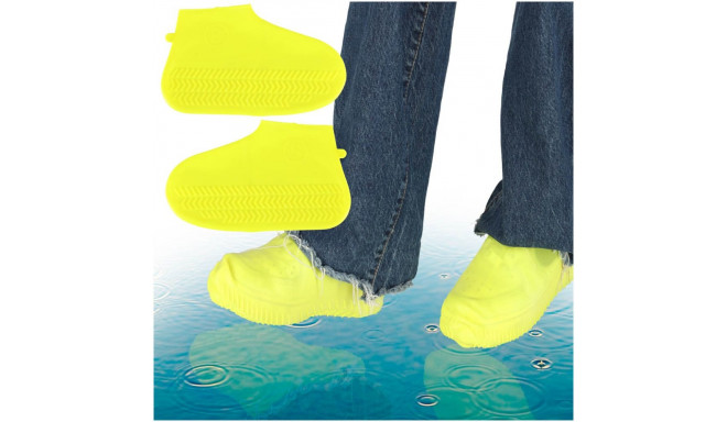 Veekindlad saapakaitsmed Wellingtons S kollane suurus 26-34
