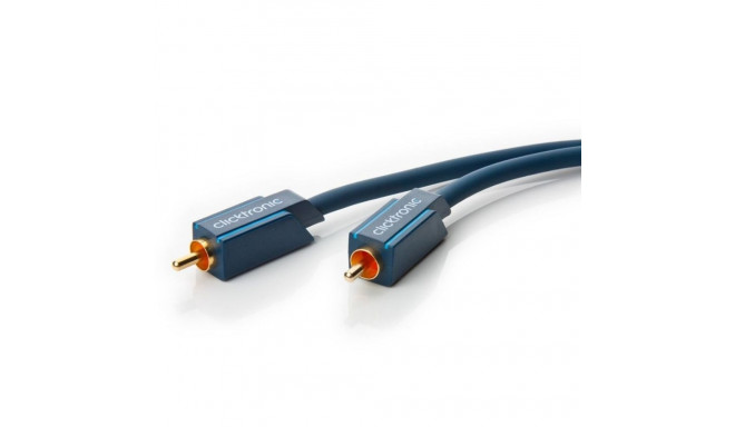 ClickTronic HQ OFC 1xCINCH - 1xCINCH connection cable, M/M, 7.5m