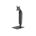Freestanding single monitor mount 17 - 32 inches (43 - 81 cm), max. 8 kg, fully flexible desk stand