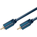 ClickTronic HQ OFC 1xCINCH - 1xCINCH connection cable, M/M, 7.5m