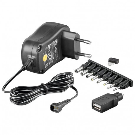 goobay Univerzal power adapter 230V/3-12V DC, 1500mA