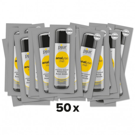 Pjur anaallubrikant Analysme! silikoonipõhine 1,5ml x 50tk