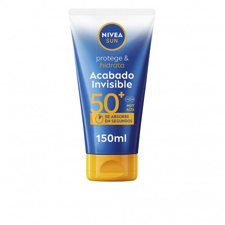 NIVEA SUN PROTEGE & HIDRATA loción solar acabado invisible SPF50+ 150 ml
