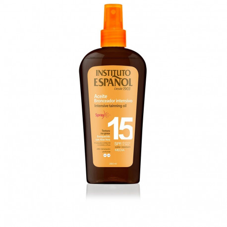 Instituto Español intensiivne päikesekaitseõli sprei SPF15 250ml