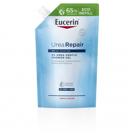 Eucerin dušigeel UreaRepair õrn 5% urea täitepakend 400ml