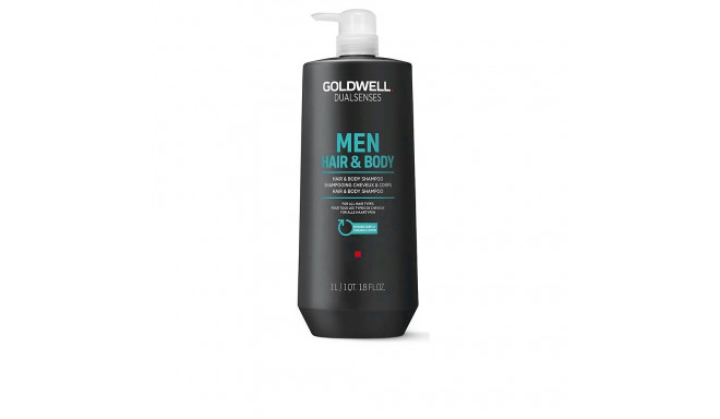GOLDWELL DUALSENSES MEN hair & body shampoo 1000 ml
