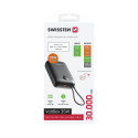Swissten Voltbox 35W Power Bank 30000 mAh with Built-In Cables USB-C and Lightning