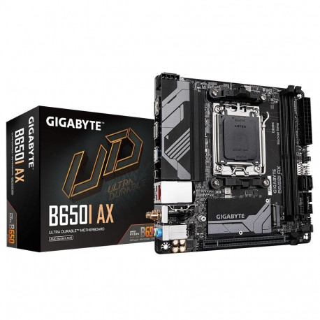 Gigabyte B650I AX Mini ITX Socket AM5 AMD B650 Motherboard