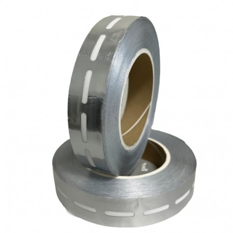 Polycarbonate sealing breather tape Aluminium 25mm/33m