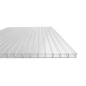 Piece of greenhouse multiwall sheet / clear polycarbonate 700x1500mm - 4mm, 8pcs.