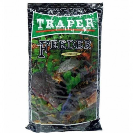 Groundbait TRAPER Sekret Feeder Black 1kg