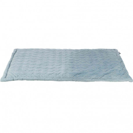 Natalya lying mat, square, 90 × 60 cm, ice blue