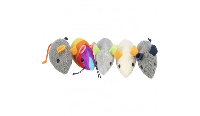 Mouse, plush, catnip, 7 cm