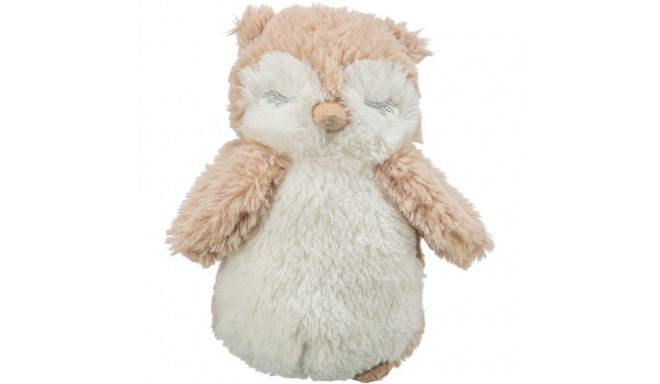 Owl, plush, recycled, 18 cm