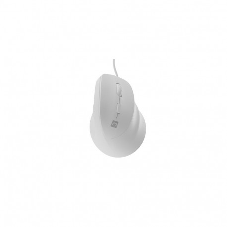 VERTICAL MOUSE NATEC CRAKE 2 PRO 12800DPI PROGRAMMABLE OPTICAL WHITE