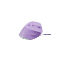 VERTICAL MOUSE NATEC CRAKE 2 PRO 12800DPI PROGRAMMABLE OPTICAL PURE LAVENDER