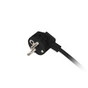 POWER STRIP LANBERG 3M 5X FRENCH OUTLETS QUALITY-GRADE COPPER CABLE BLACK