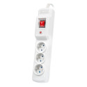 SURGE PROTECTOR ARMAC MULTI M3 5M 3X FRENCH OUTLETS GREY