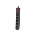 SURGE PROTECTOR ARMAC R5 5M 5X FRENCH OUTLETS 10A BLACK