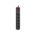 SURGE PROTECTOR ARMAC R5 5M 5X FRENCH OUTLETS 10A BLACK