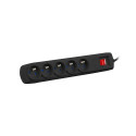 SURGE PROTECTOR ARMAC R5 3M 5X FRENCH OUTLETS 10A BLACK
