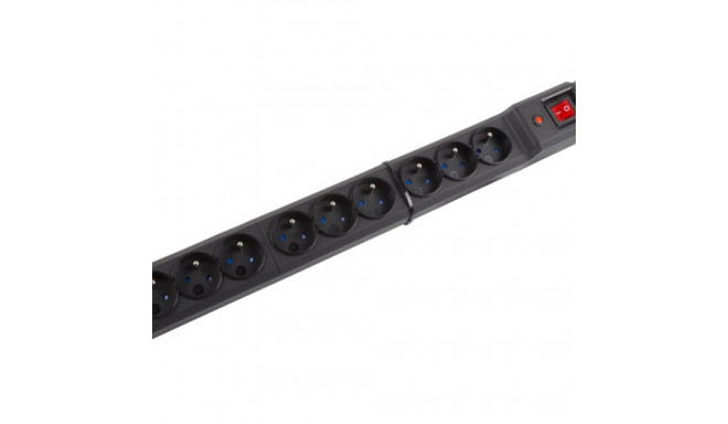 SURGE PROTECTOR ARMAC MULTI M9 3M 9X FRENCH OUTLETS BLACK