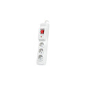 SURGE PROTECTOR ARMAC MULTI M3 3M 3X FRENCH OUTLETS GREY