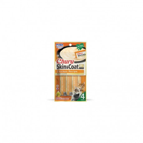 Churu Skin & Coat chicken treat for cats 4x14g