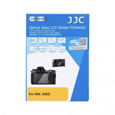 JJC GSP Z6M3 screenprotector van optisch glas