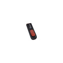 ADATA 32GB USB-mälupulk C008 Slider USB 2.0 must punane