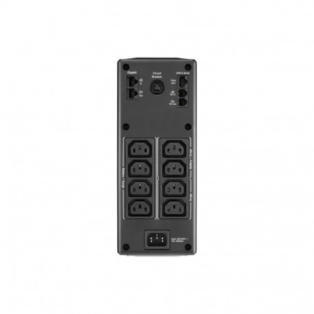 APC Back UPS Pro BR 1600VA 8 pistikupesa AVR LCD-liides
