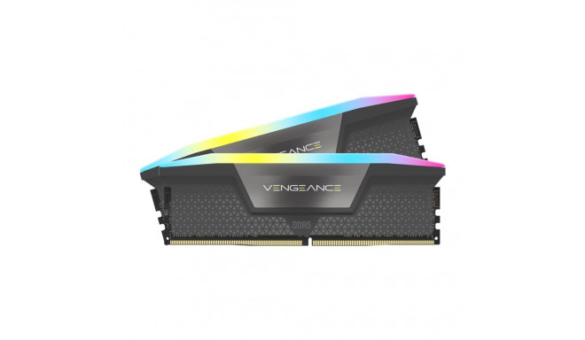 CORSAIR VENGEANCE RGB DDR5 32GB 2x16GB DDR5 6400 CL36-48-48-104 1.35V XMP EXPO - Grey