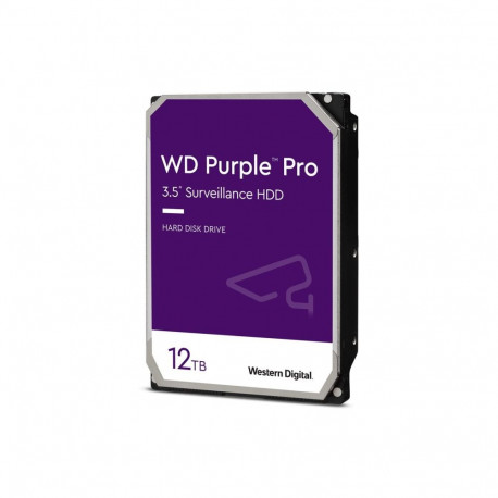 WD Purple Pro 12TB SATA 6Gb/s HDD 3.5-tolline sisemine 7200 p/min 256MB vahemälu 24x7 bulk